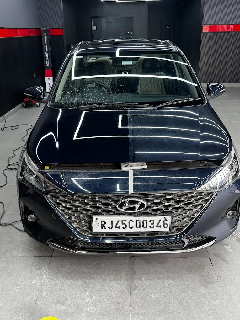 Deep dry cleaning car interior before and after — AutoMeisters Noida